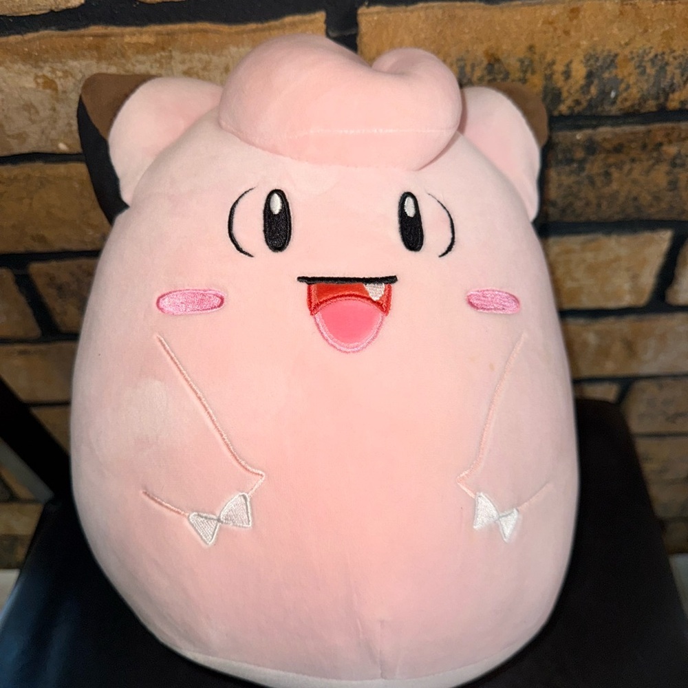 Pokemon Clefairy Pink Stuffed Animal